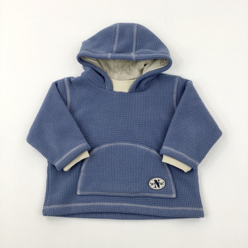 '1982' Blue Fleece Lined Hoodie - Boys 12-18 Months